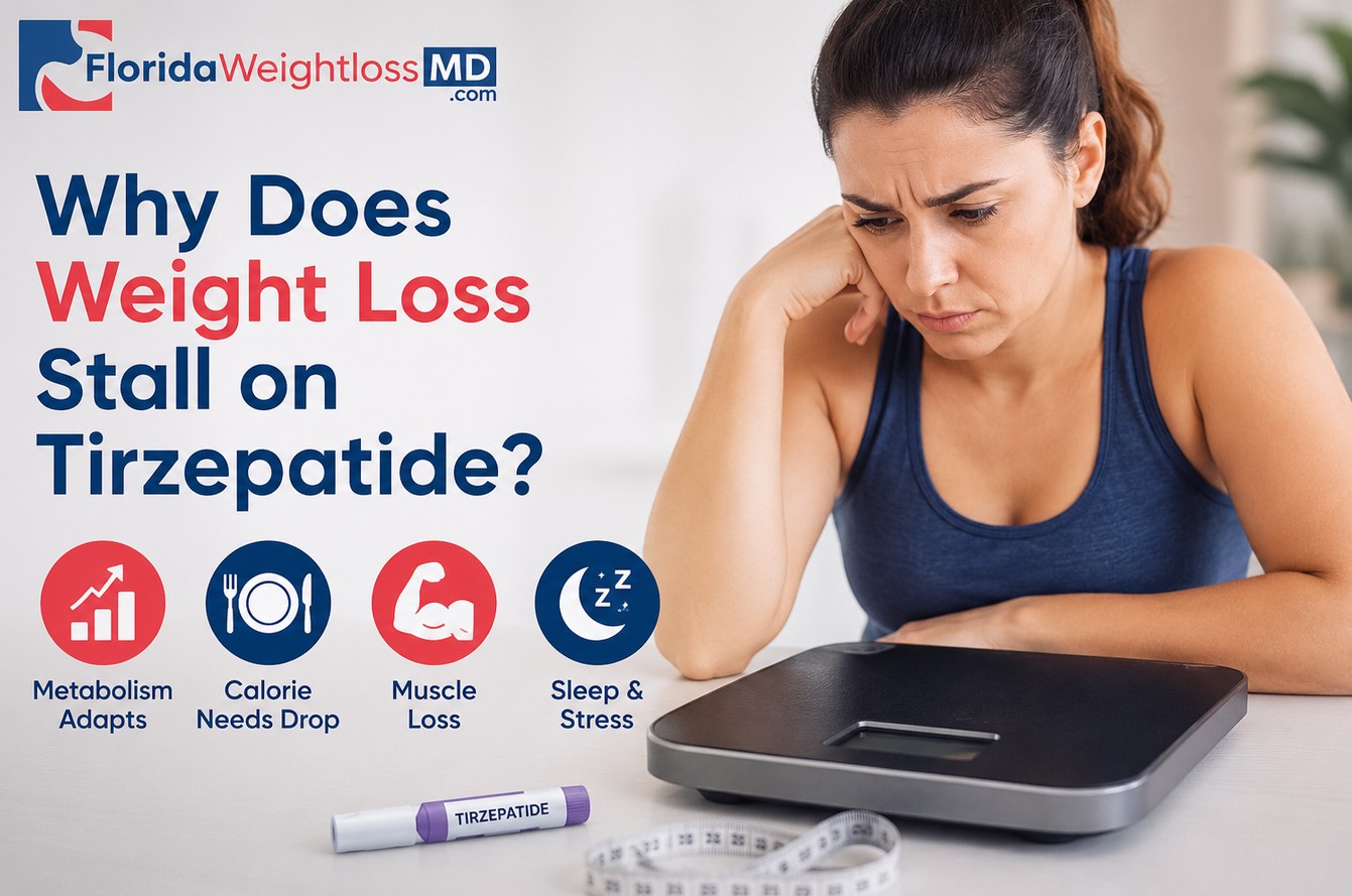 plateauing on tirzepatide Weight Loss Stalled on Tirzepatide? Why It Happens and How to Get Results  Again