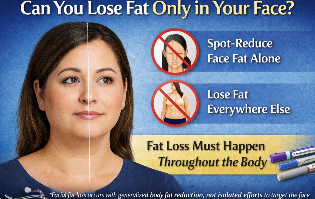 Can You Lose Fat Only in Your Face?
