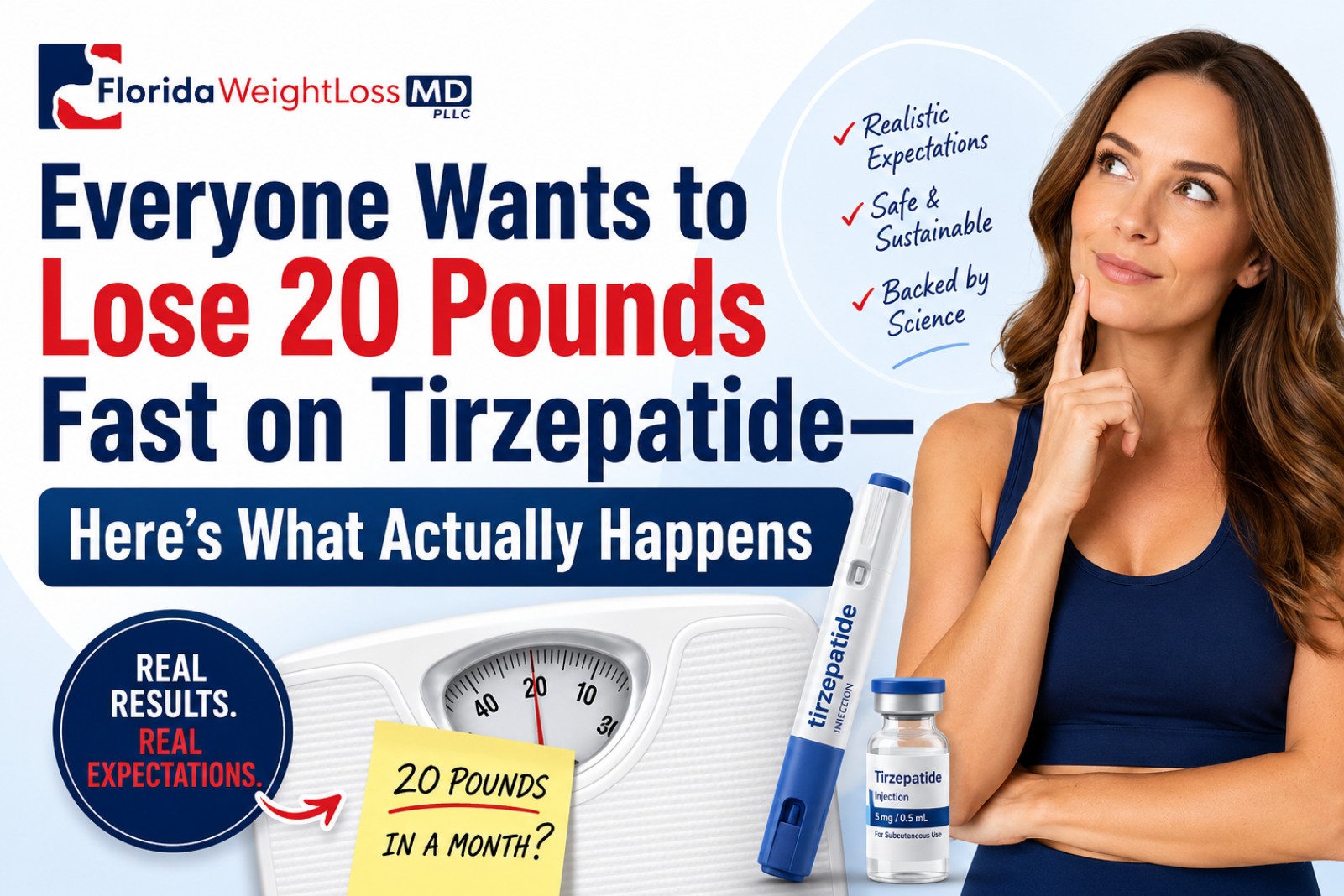 how many pounds can you lose with tirzepatide Everyone Wants to Lose 20 Pounds Fast on Tirzepatide—Here's What Actually  Happens