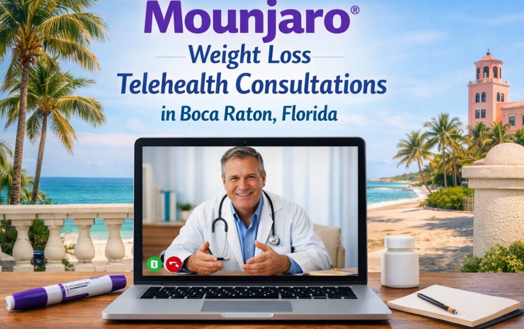 Mounjaro® Weight Loss Telehealth Consultations in Boca Raton, Florida