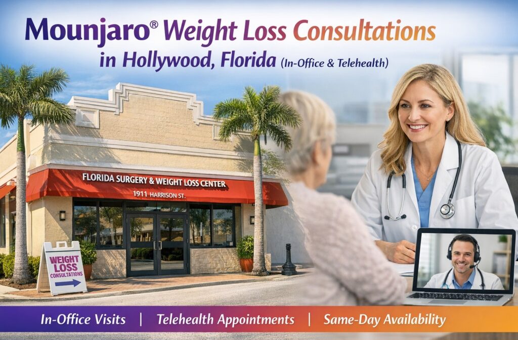 Mounjaro® weight loss consultations in Hollywood, Florida