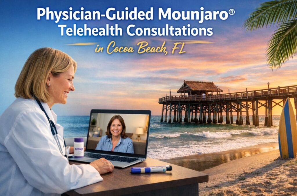Physician-Guided Mounjaro® Telehealth Consultations in Cocoa Beach, FL