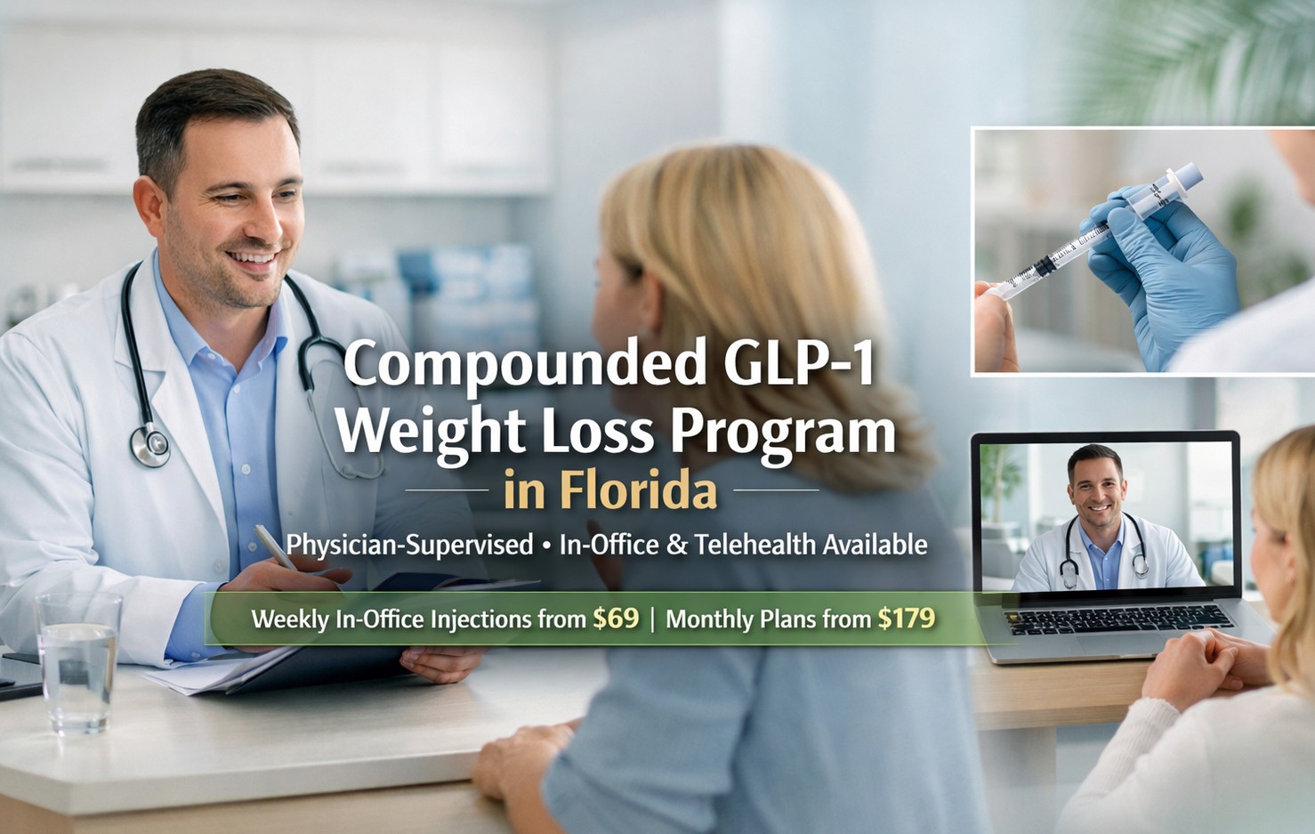 affordable glp-1 programs near me Compounded GLP-1 Weight Loss Program in Florida GLP-1 Weight Loss Program  Near You