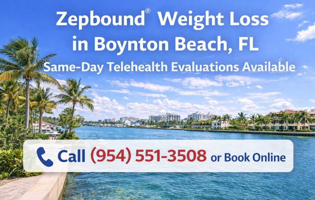 Zepbound® Weight Loss in Boynton Beach, FL | Same-Day Telehealth Evaluations Available