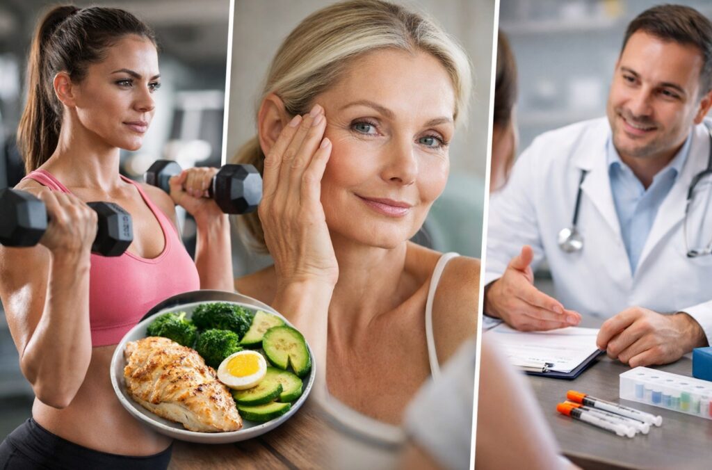 7 Steps to Prevent “Ozempic Face” and Muscle Loss During Rapid Weight Loss