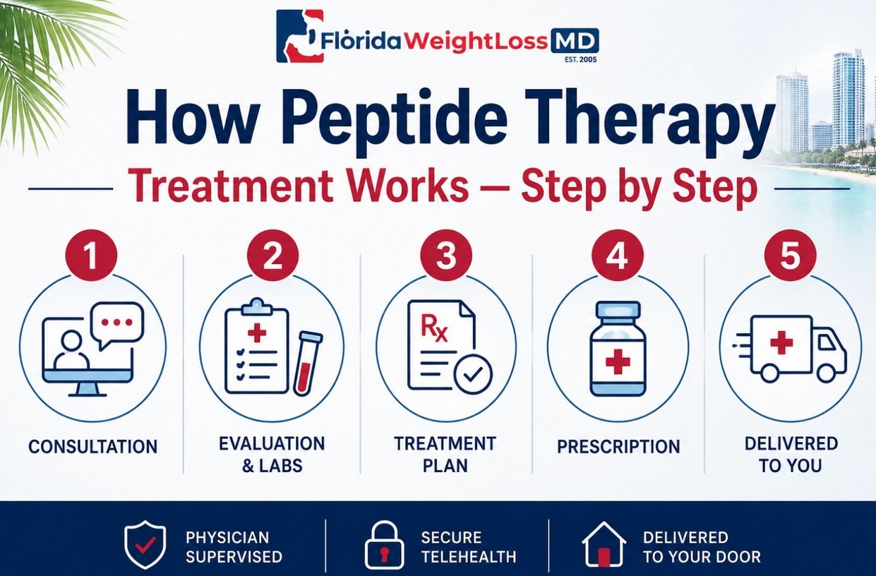 How Peptide Therapy works in Lakeland, FL - Energy, Recovery - Florida Surgery And Weight Loss Center