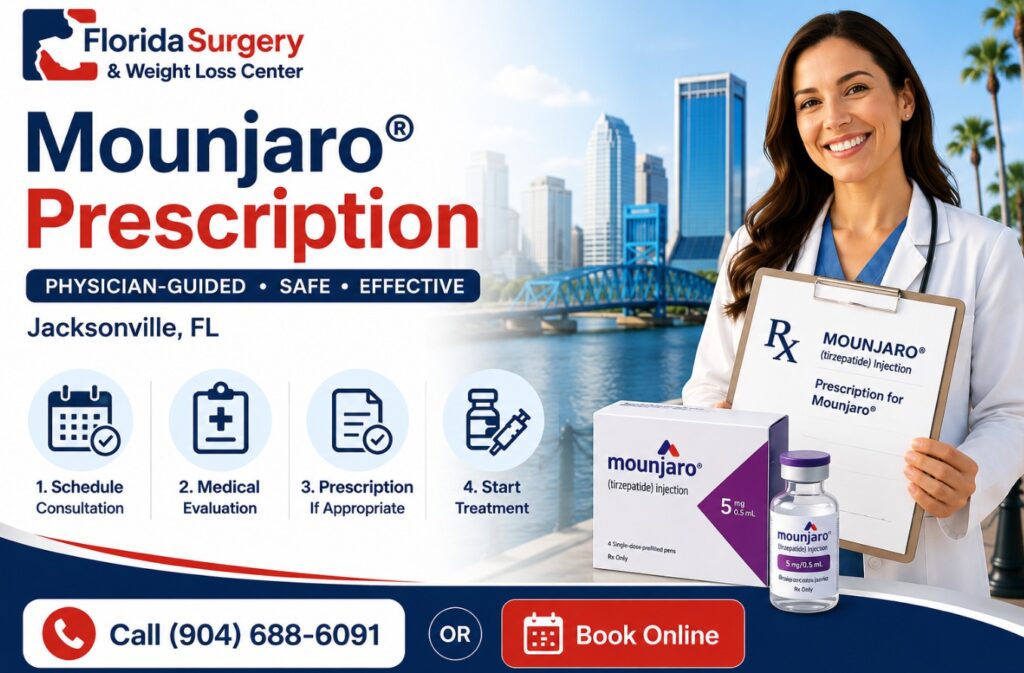 tirzepatide weight loss jacksonville fl Mounjaro® Weight Loss in Jacksonville, FL | Insurance & Telehealth Care