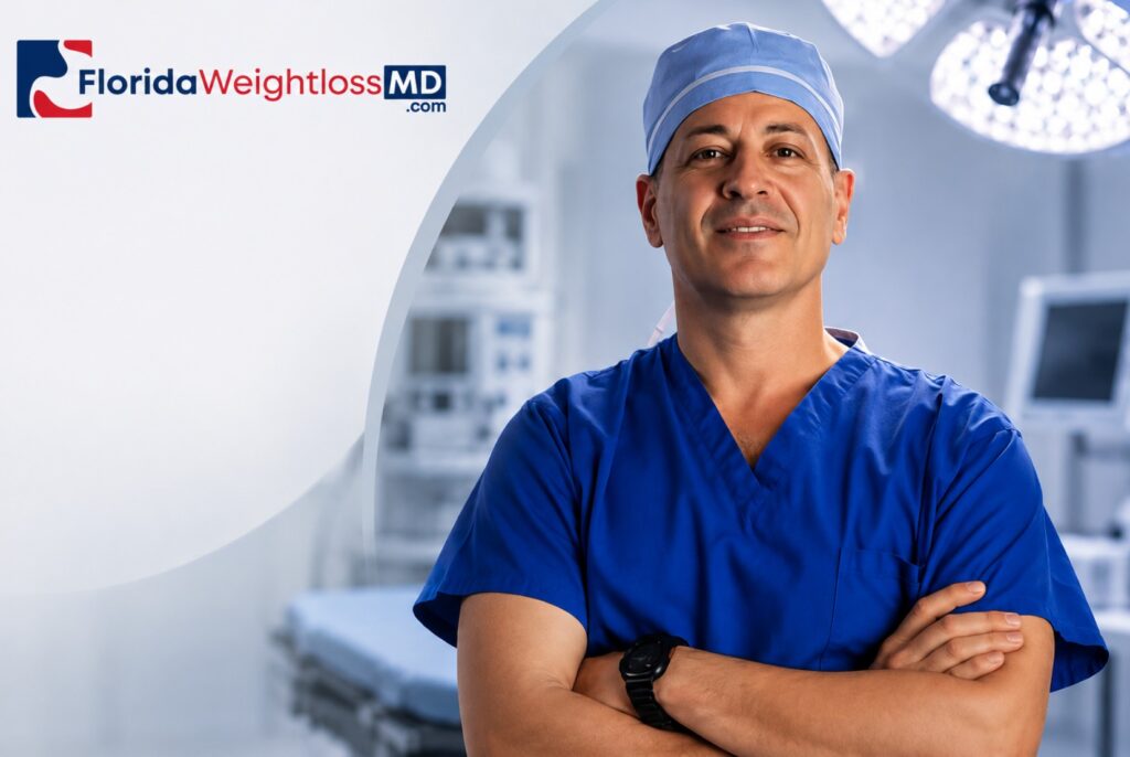 Dr. Sergey Terushkin, MD, FACS, gallbladder surgeon in Hollywood, FL at Florida Surgery And Weight Loss Center.