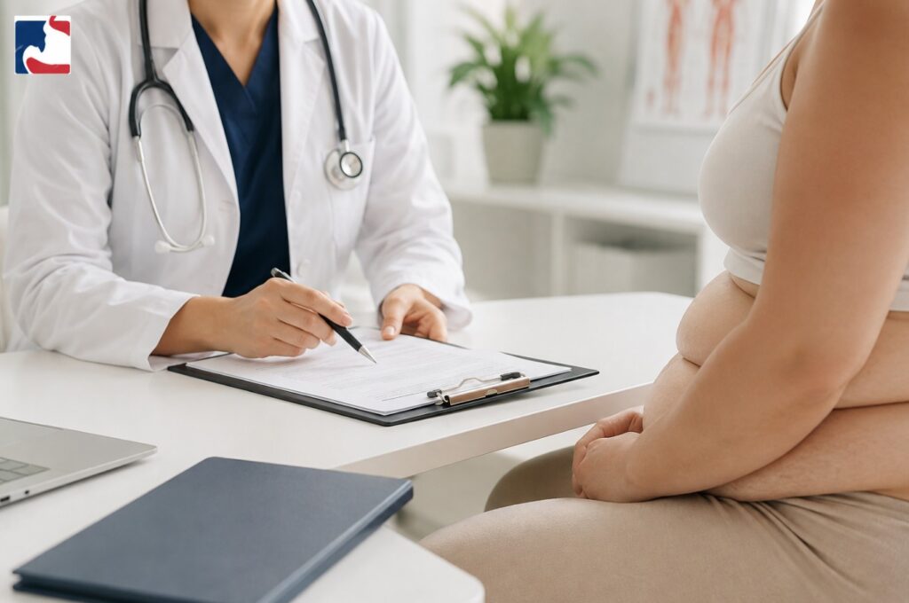 Panniculectomy insurance consultation for excess skin removal coverage and prior authorization requirements
